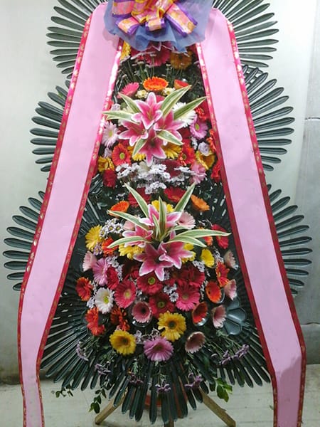 입주자 대표 회의에서 축하하며 보내주신 꽃배달